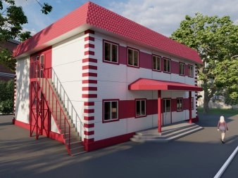 Офис из сэндвич-панелей