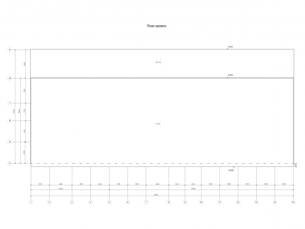 Планировка Каркасный склад из сэндвич-панелей -  фото 7