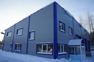 Работы, выполненные компанией Альянс - Двухэтажное грузовое СТО площадью 460 м2
