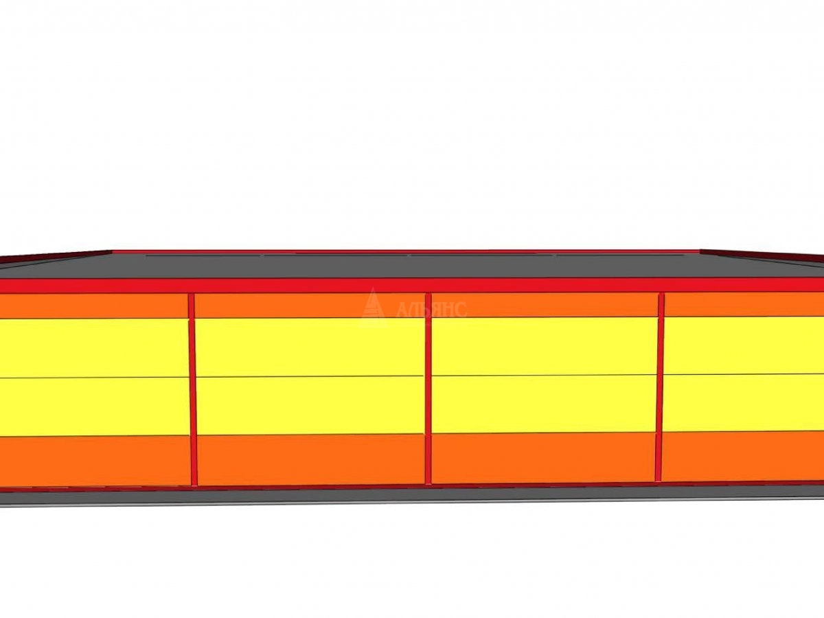 3D визуализация Магазин из сэндвич-панелей - фото 7