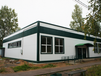 Магазин из сэндвич-панелей